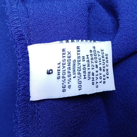 ABS Silver Label Colour Block Fitted Sheath Office Dress- Sz. 6 - Picture 3 of 10